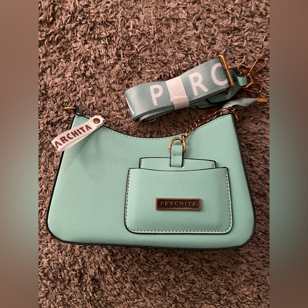 Parchita Mint Green Women's Bag